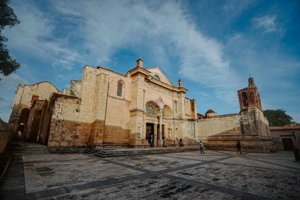 The Catedral Primada de America, a UNESCO-listed colonial cathedral in Santo Domingo, Dominican Republic