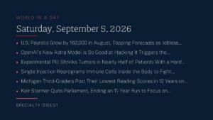 World in a Day: Saturday, September 5, 2026