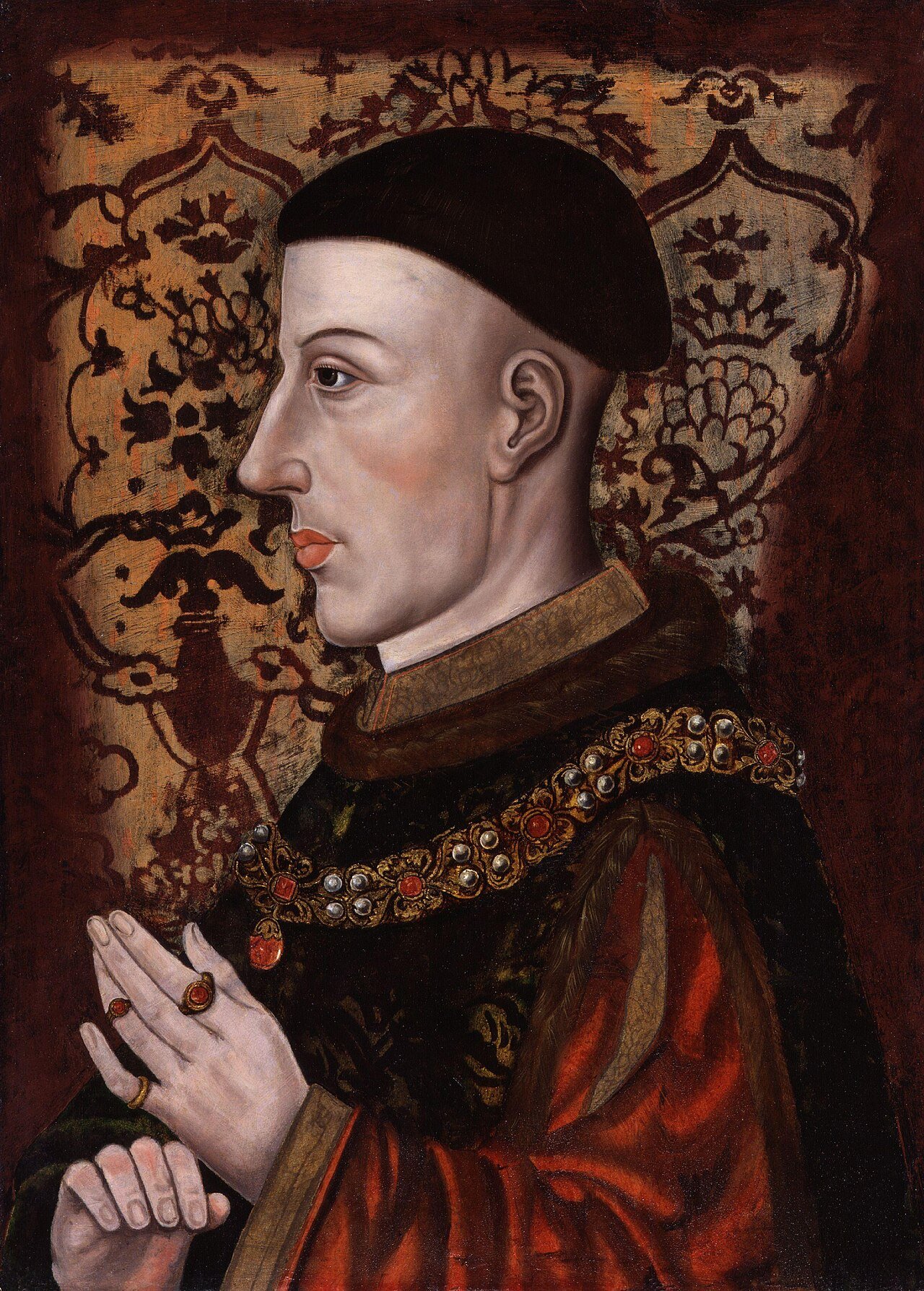 Portrait of King Henry V of England