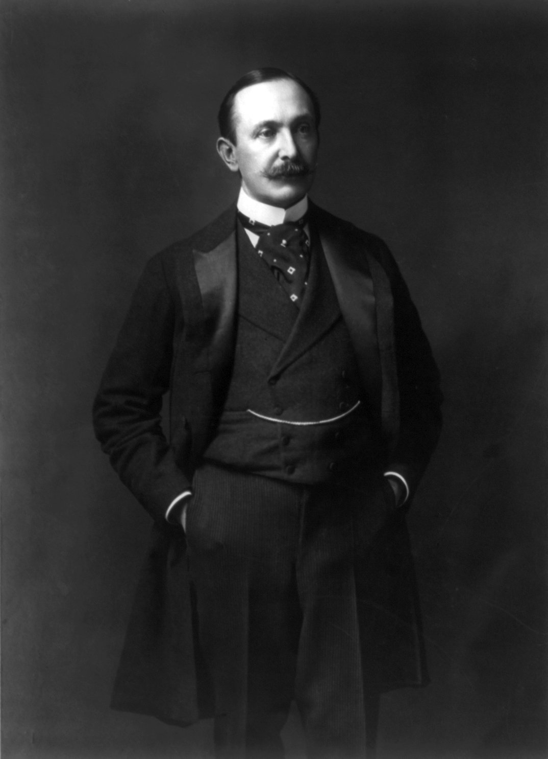 Portrait of August Belmont Jr, financier of the New York City subway