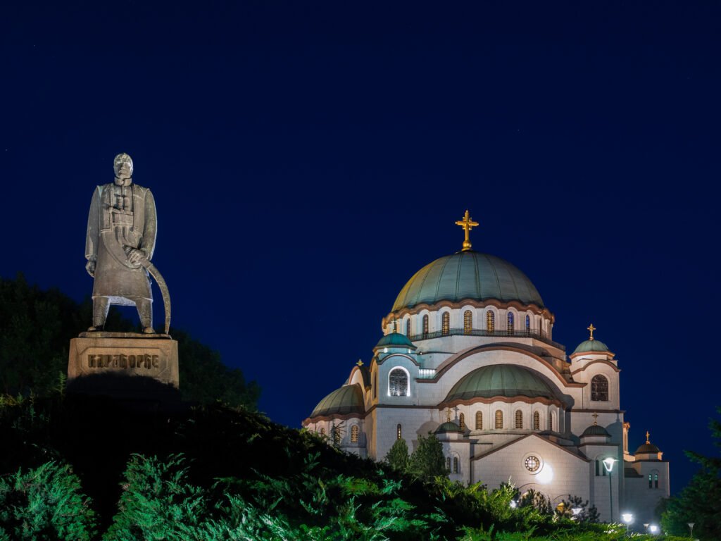 The Church of Saint Sava in Belgrade, Serbia, one of the largest Orthodox Christian churches in the world