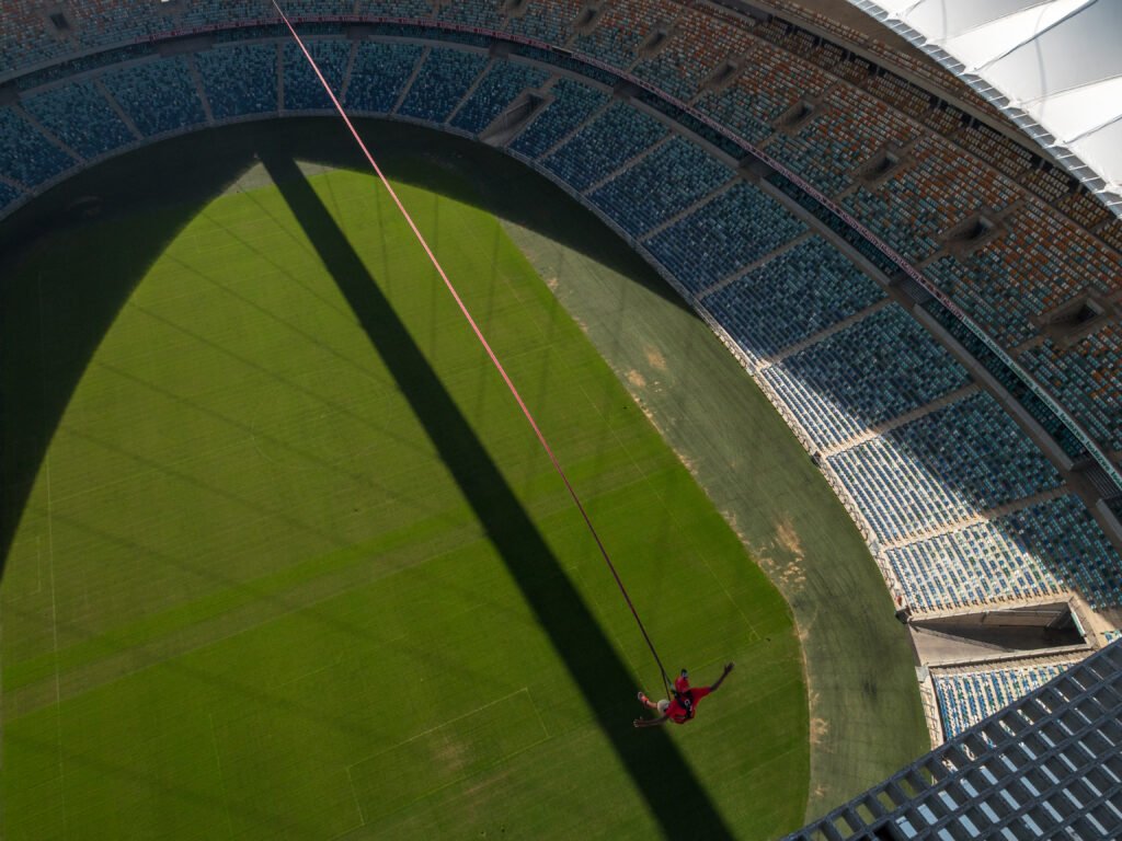 Moses Mabhida Stadium, Durban's iconic arched stadium built for the 2010 World Cup