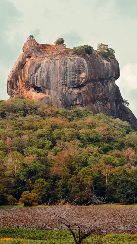 Sigiriya, the ancient rock fortress known as Lion Rock, Sri Lanka's most iconic landmark
