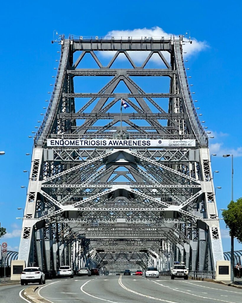 The Story Bridge, Brisbane's iconic steel cantilever bridge over the Brisbane River